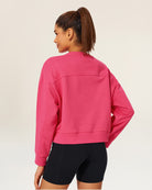 Watermelon Sugar Crop Oversized Sweatshirt