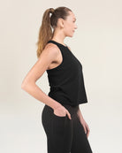 Charcoal Racerback Tank Top