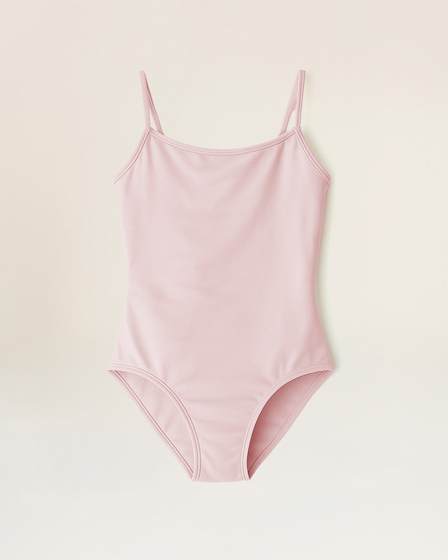 Ballet Pink Girls Camisole Performance Leotard