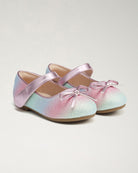 Unicorn Dust Girls Classic Mary Janes | Shiny Closed-Toe Dress Shoes