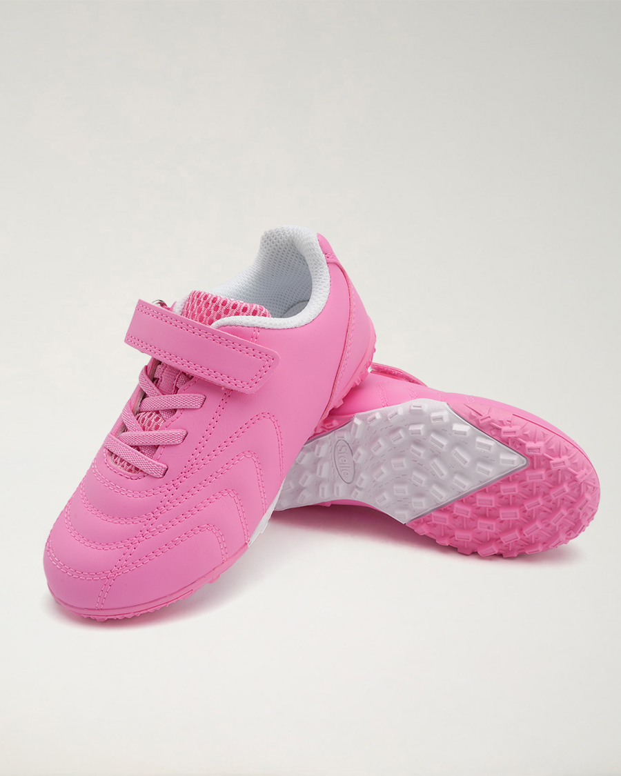 Kids Unisex Soccer Cleats in Pink