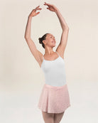 White Camisole Performance Leotard