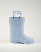 Light Blue Puddle Jumper Kids Rubber Rain Boots