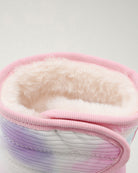 Tie Dye Marshmallow In A Flurry Kids Snow Boots