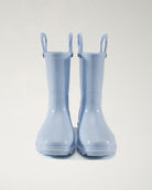Light Blue Puddle Jumper Kids Rubber Rain Boots