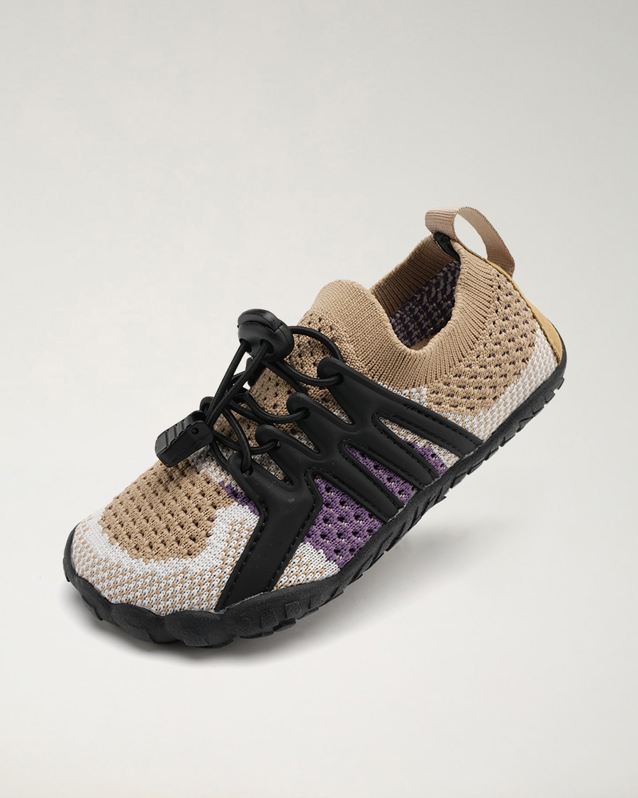 Kids Water Shoes with Adjustable Laces in Desert Eclipse