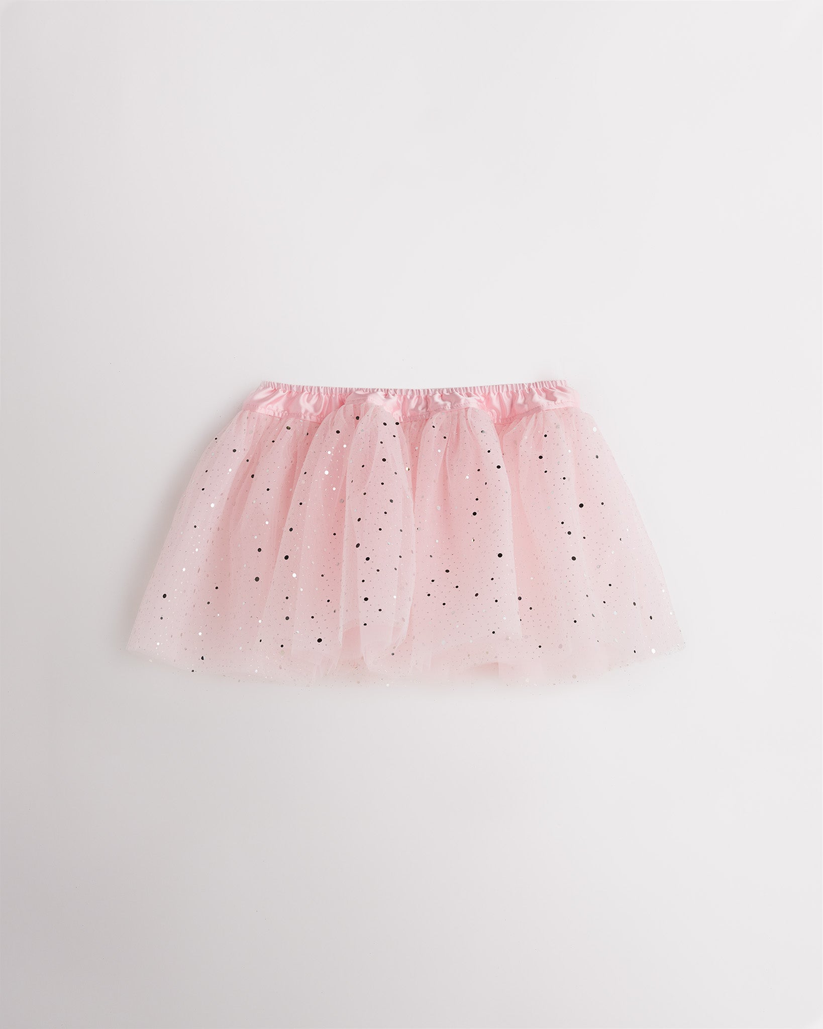 Girls Sparkling Tulle Skirt in Sparkling Ballet Pink