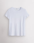 Women’s Soft Cotton Slub T-Shirt in White