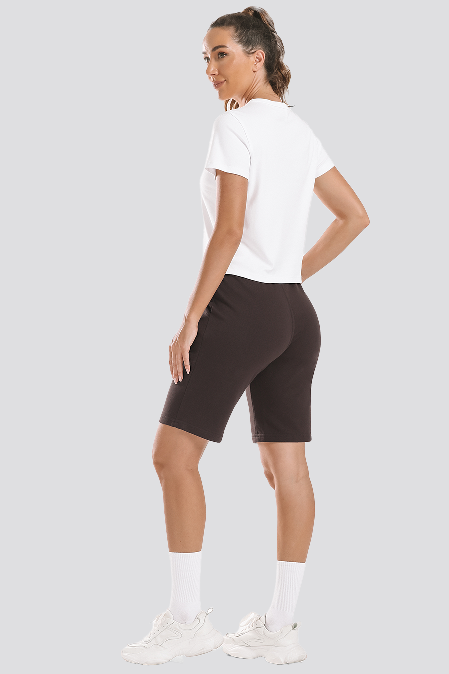 Womens Cotton Lounge Shorts Stelle