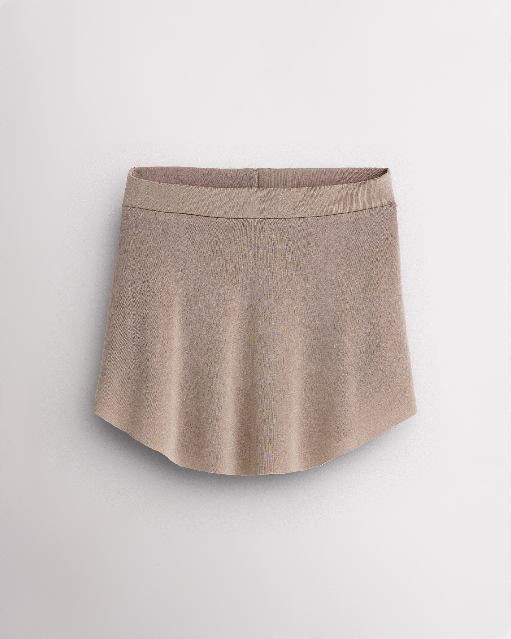 Women’s Pull-On Curved Ballet Skirt in Champagne