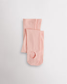Pink convertible dance tights that can be worn as footed or footless tights for ballet and dance practice.