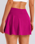 Fuchsia CourtChic A-Line Tennis Skirt