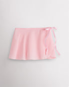 Women Chiffon Wrap Skirt in Pink