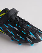 Gotta Bolt Kids Soccer Cleats in Black Voltage
