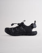 Kids sandals with secure strap closure, breathable design, and rugged outsole for outdoor activities
