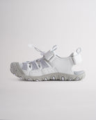 Kids sandals with secure strap closure, breathable design, and rugged outsole for outdoor activities