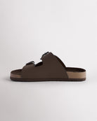 Kids Casual Slip on Sandal in Chocolate