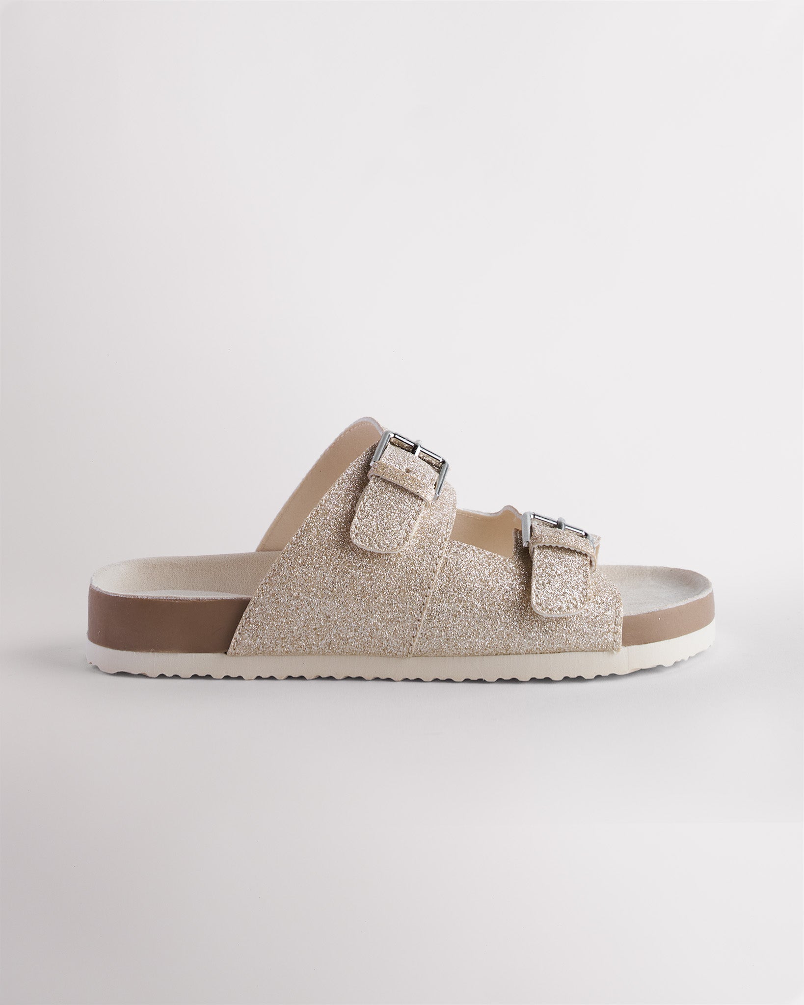 Kids Casual Slip on Sandal in Champagne