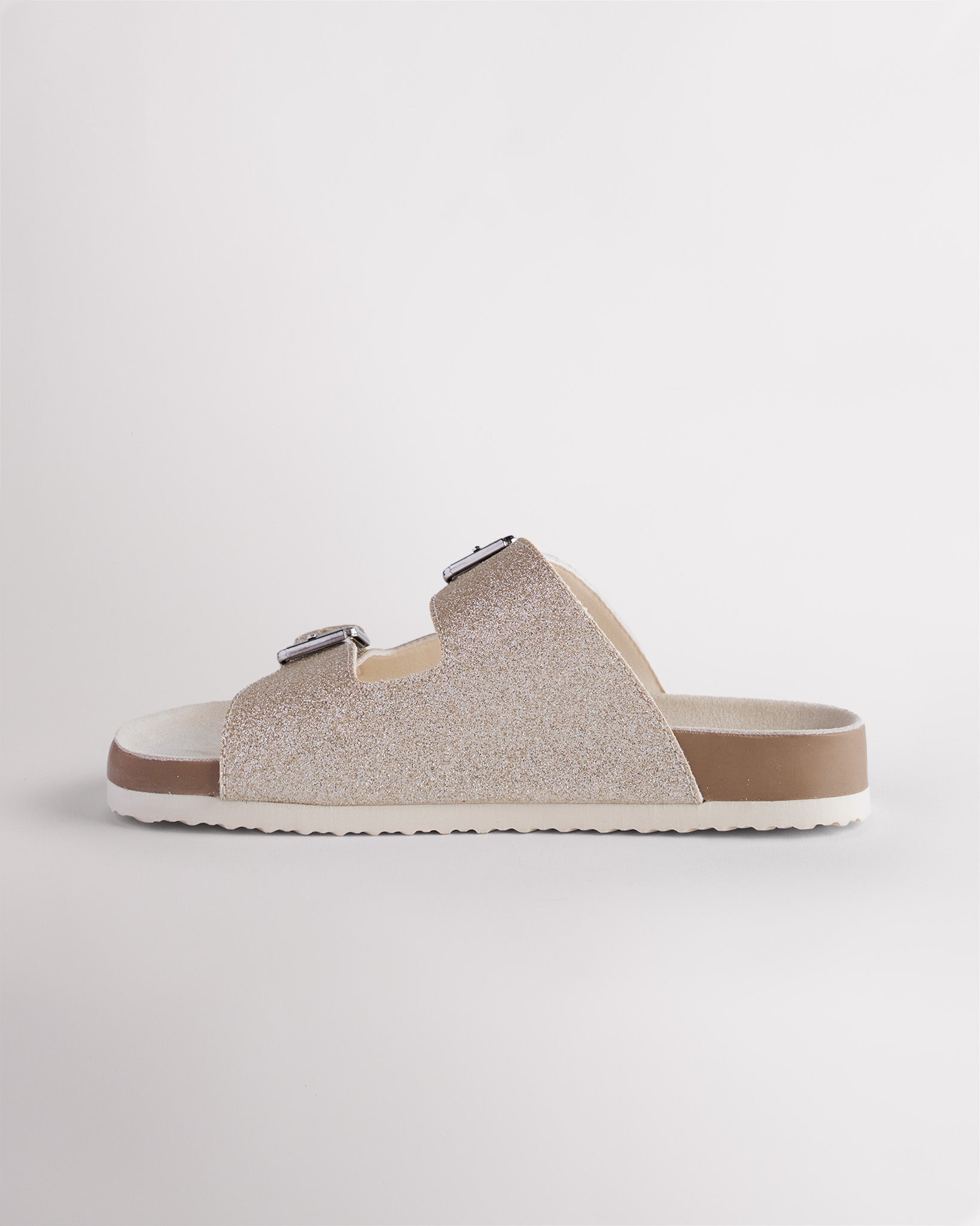 Kids Casual Slip on Sandal in Champagne