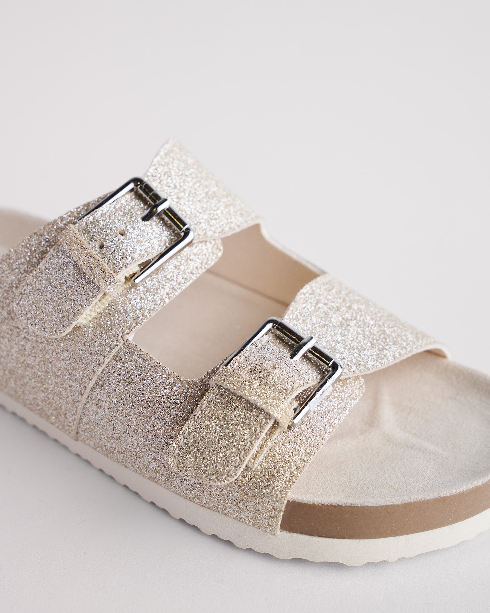 Kids Casual Slip on Sandal in Champagne