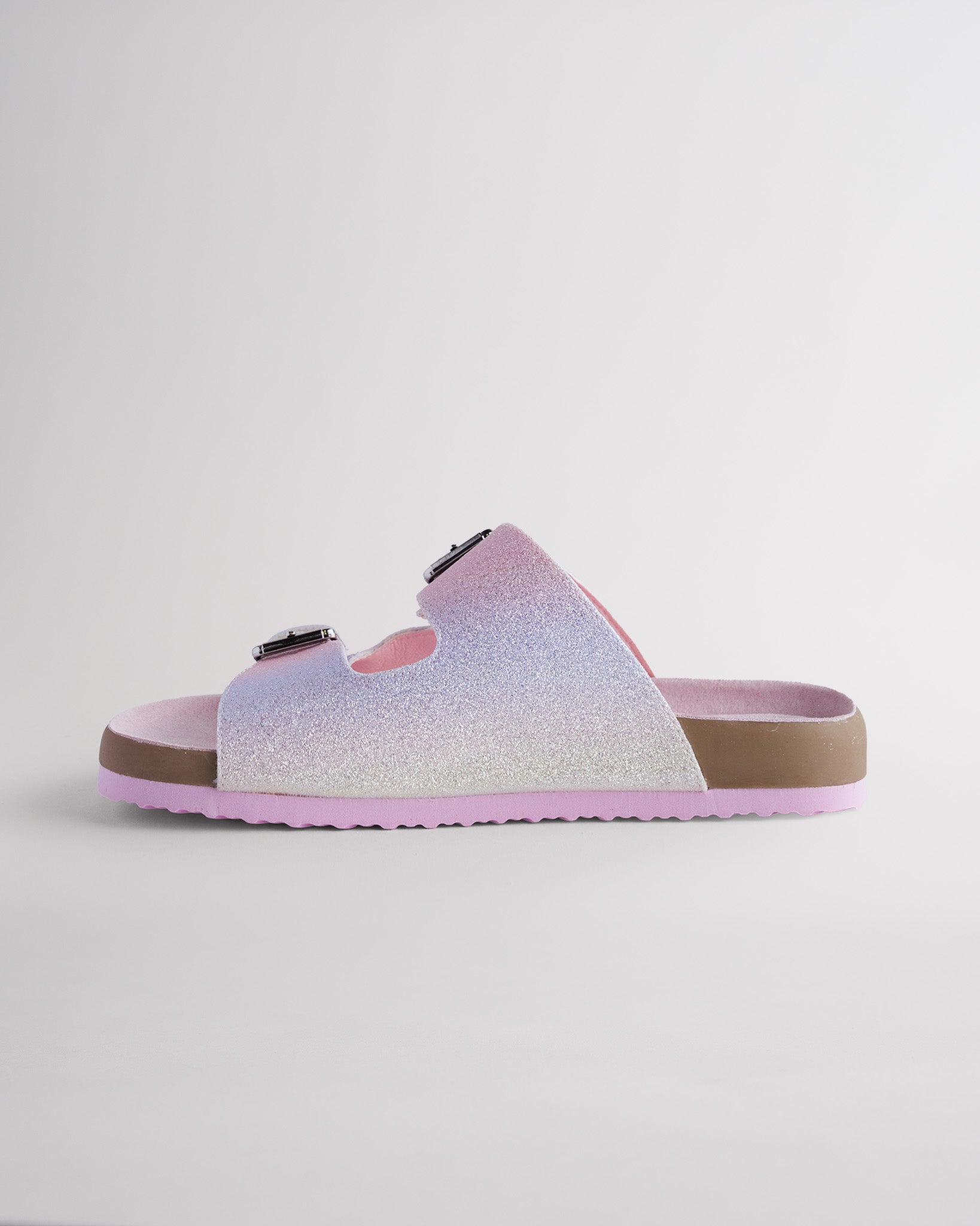 Kids Casual Slip on Sandal in Rainbow