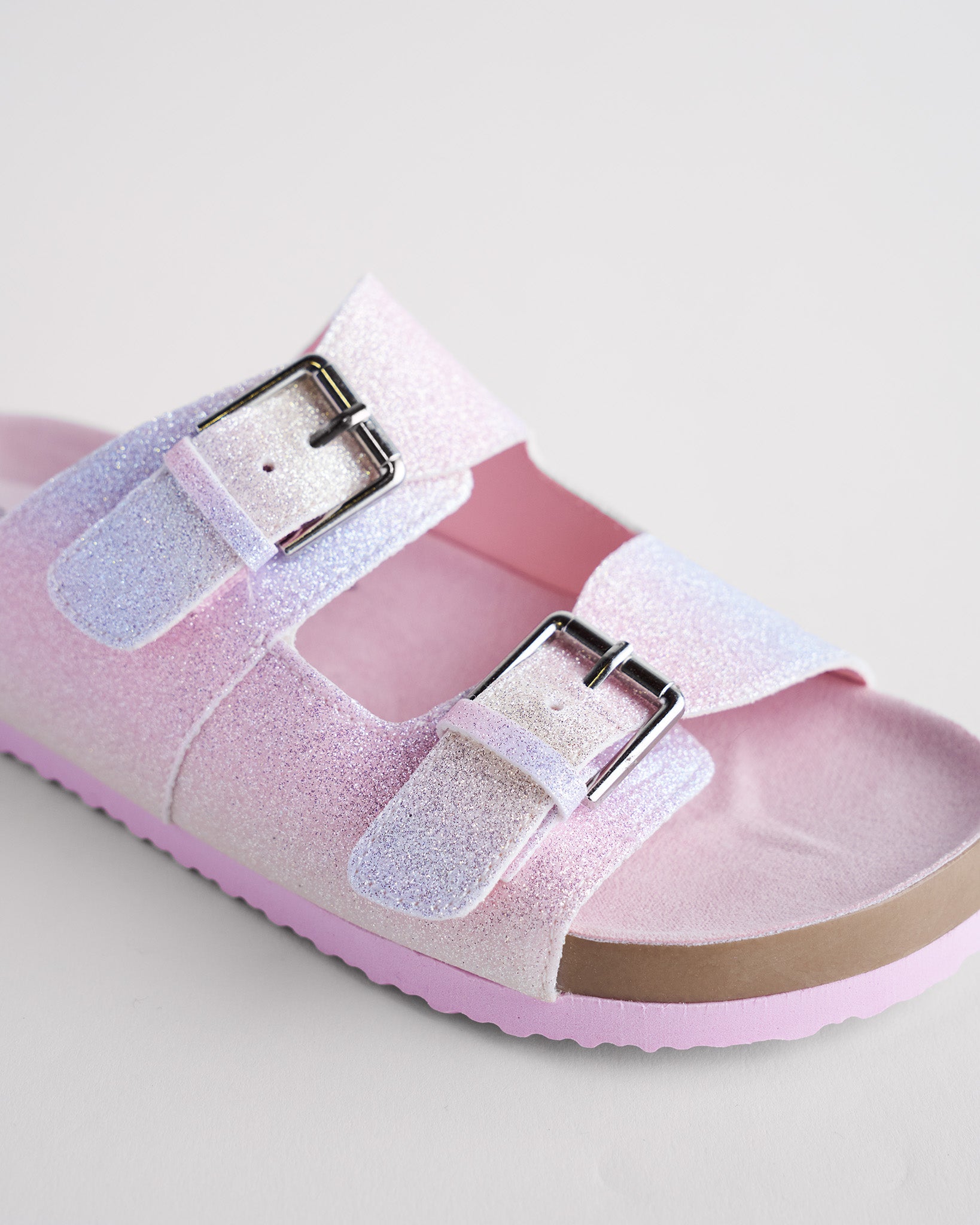 Kids Casual Slip on Sandal in Rainbow