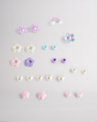 colorful lace-up charms