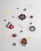 colorful lace-up charms