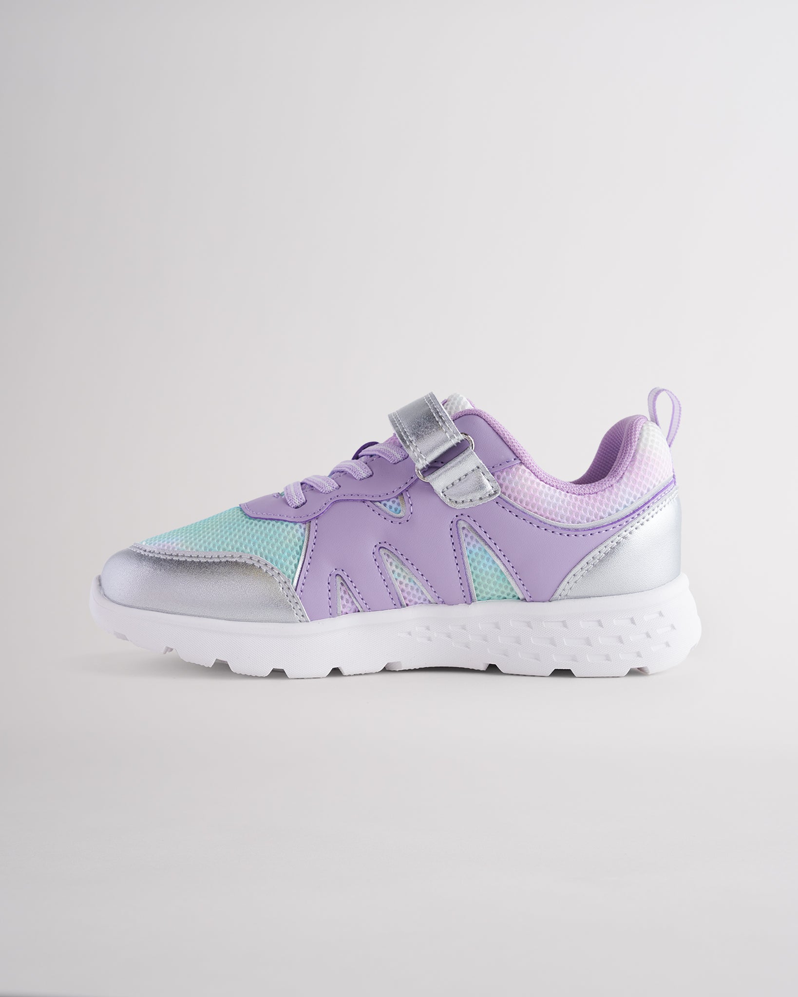 Kids Running Shoes with Straps in Galactic Sherbet