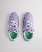 Kids Running Shoes with Straps in Lavender