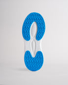 Kids Lume Lagoon lace-up running sneakers with cushioned white sole.