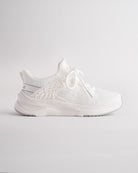 kids running shoes in white