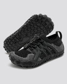 Black Water Shoes with Adjustable Laces