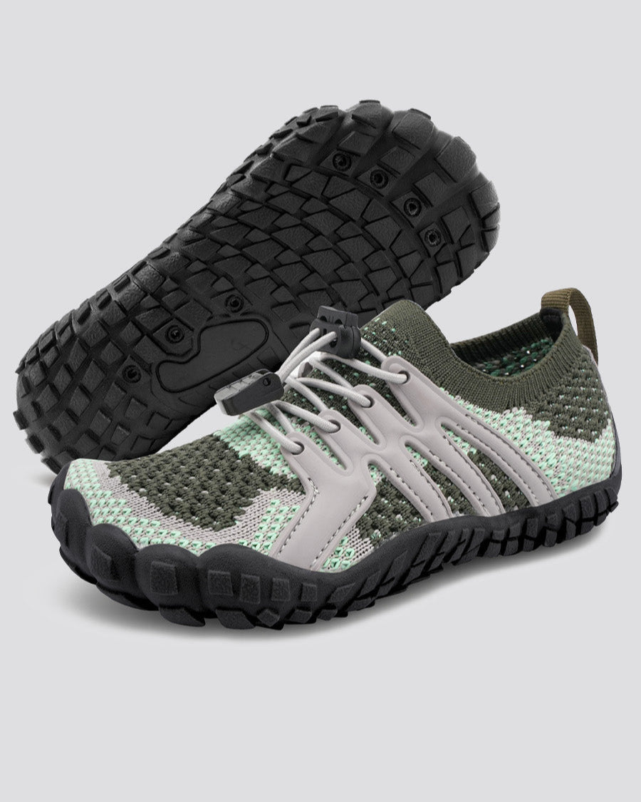 Grey Water Shoes with Adjustable Laces