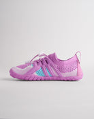 Kids Water Shoes with Adjustable Laces in Grape Bubblegum