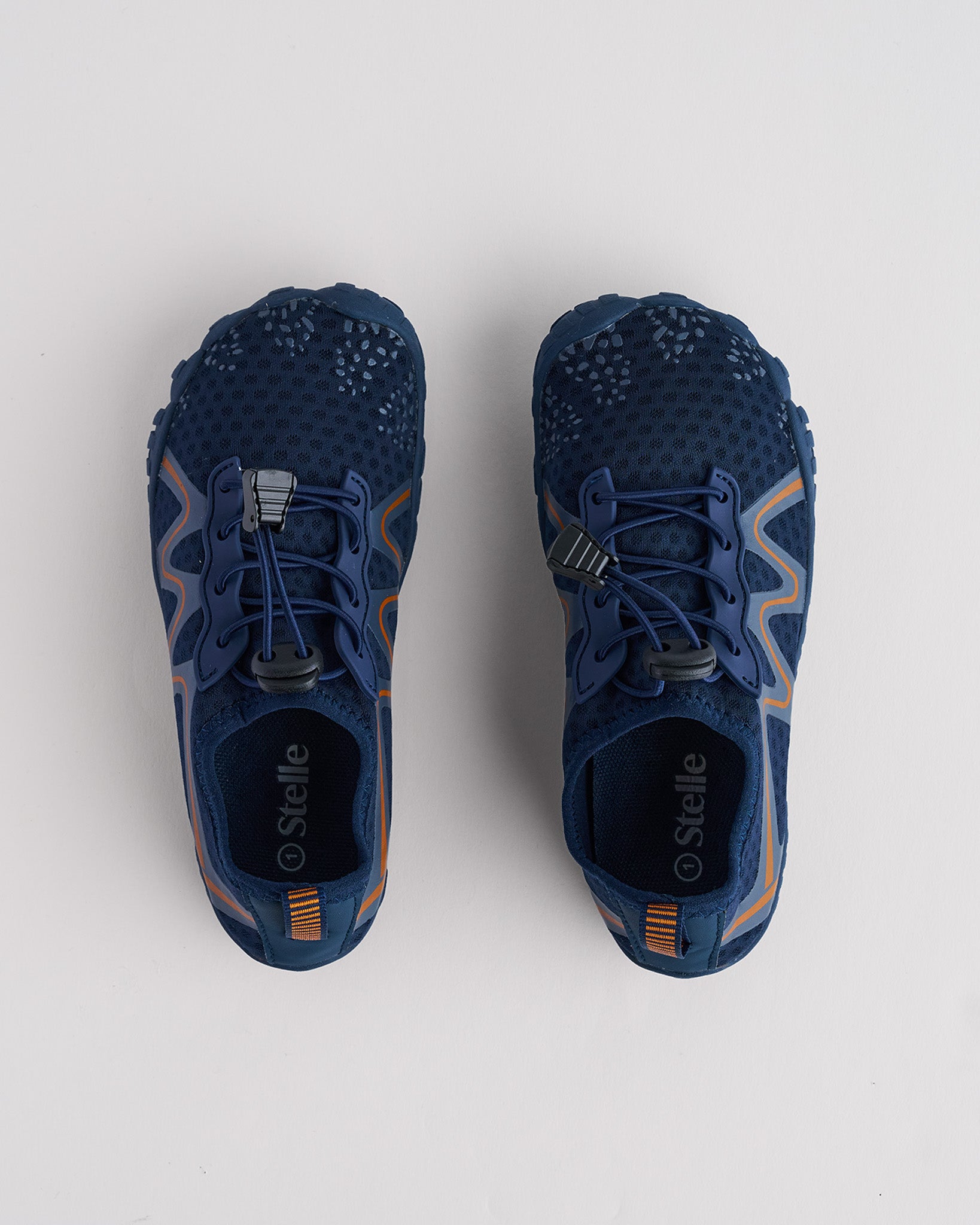 Kids StelleMesh Lace Free Toe Water Shoes in Navy