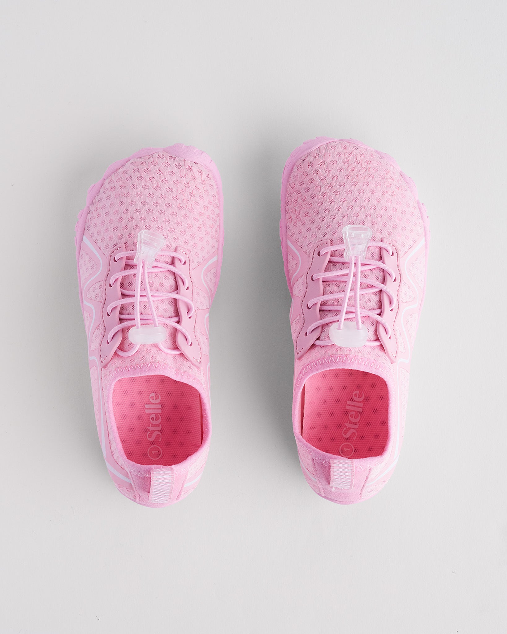 Kids StelleMesh Lace Free Toe Water Shoes in Pink