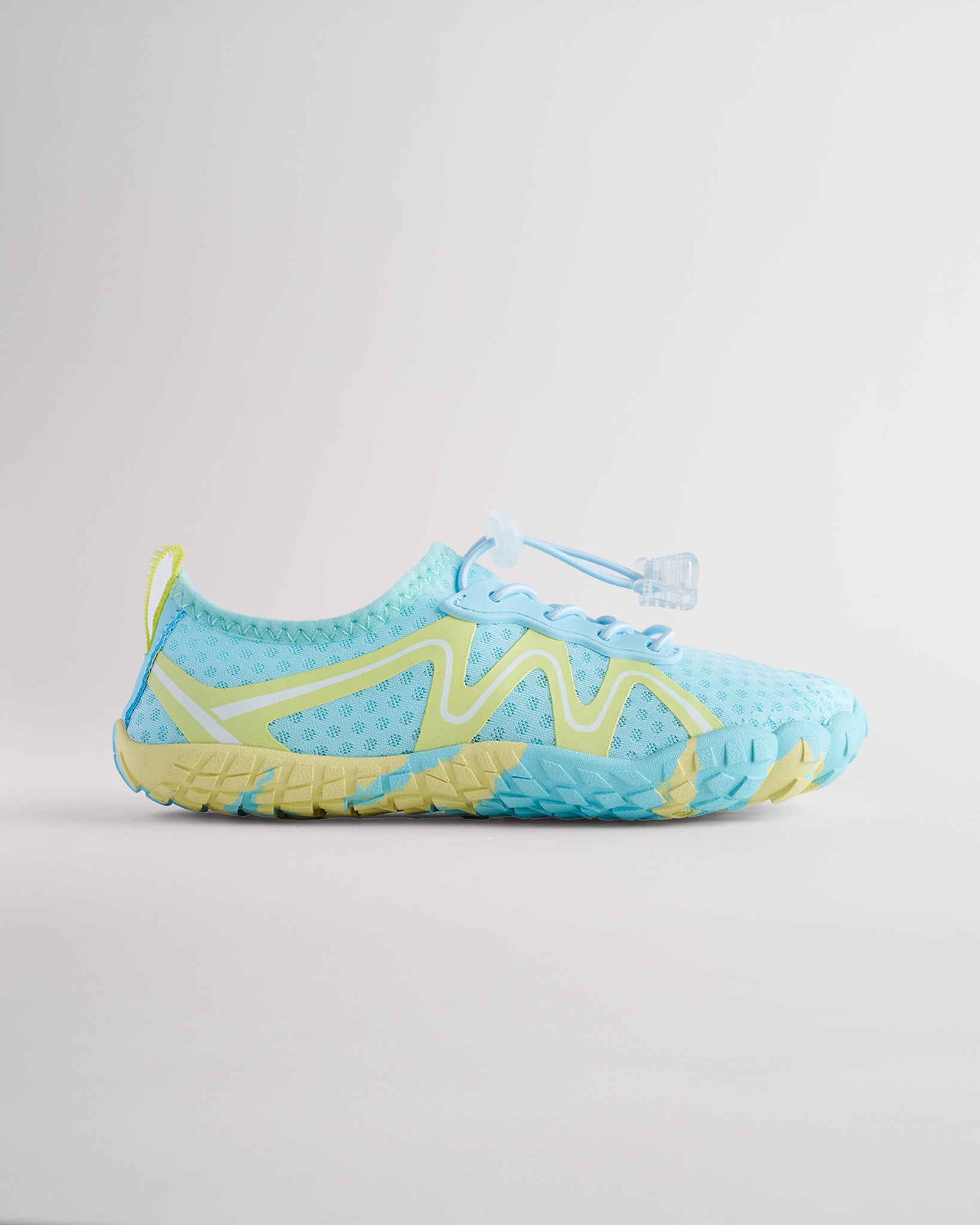 Kids StelleMesh Lace Free Toe Water Shoes in Seafoam Pop