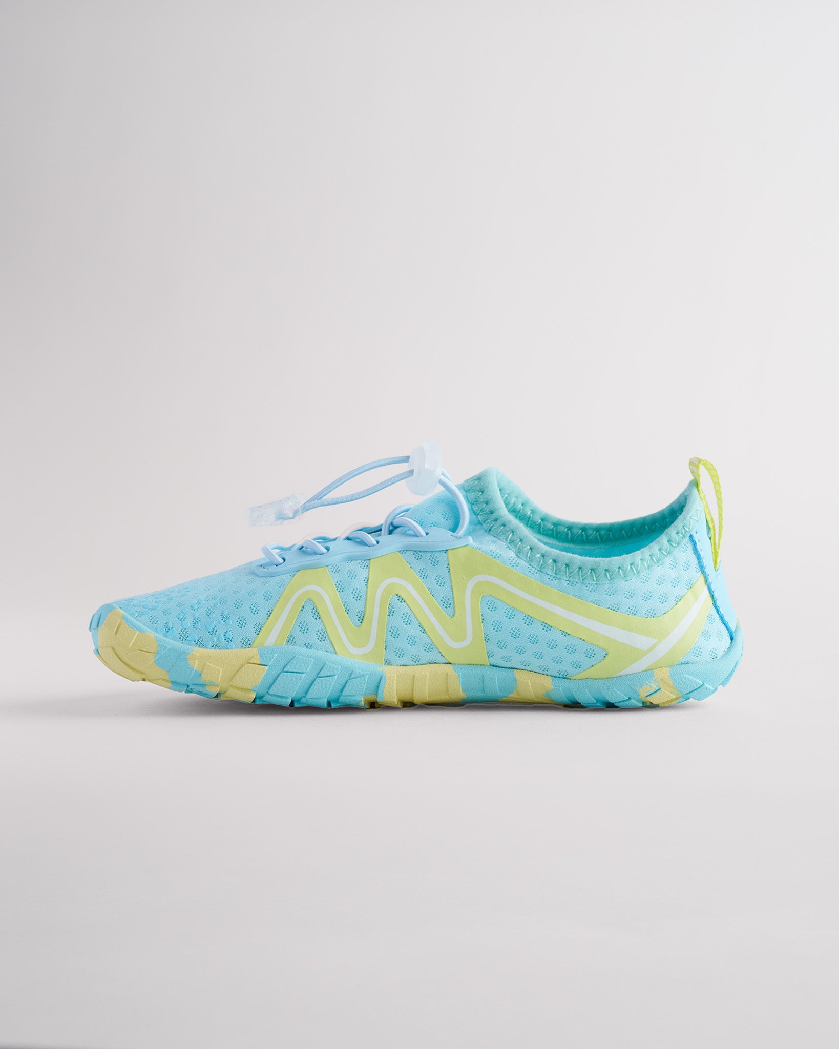 Kids StelleMesh Lace Free Toe Water Shoes in Seafoam Pop