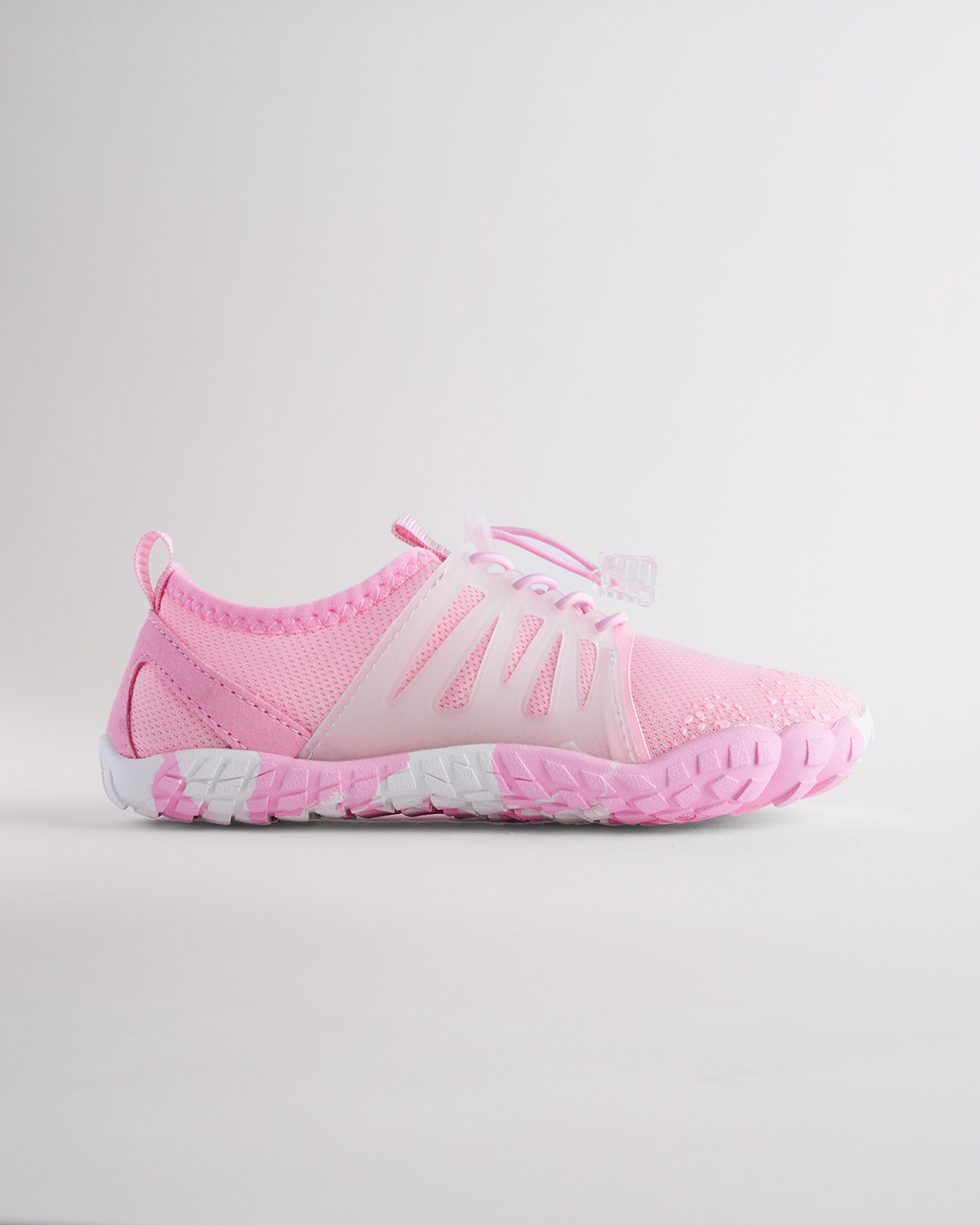Kids Mesh TPU Drawstring Water Shoes in Pink