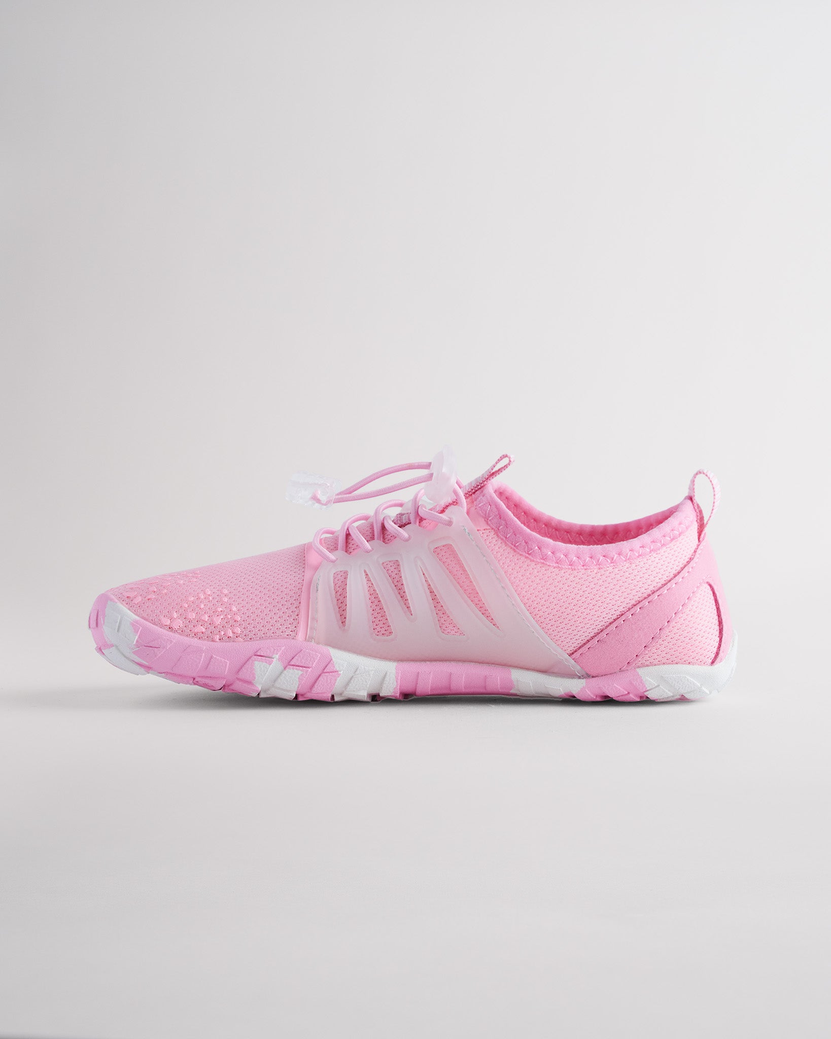 Kids Mesh TPU Drawstring Water Shoes in Pink