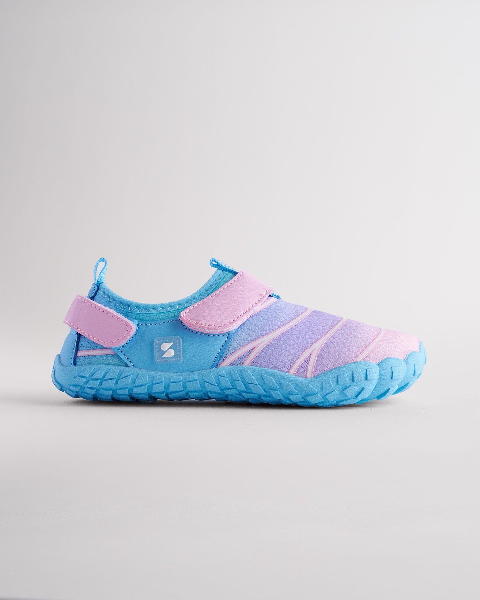 Kids StelleMesh Free Toe Water Shoes with Dual Straps in Mermaid Ombre