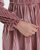 Girls Enchanted Velvet Long Sleeve Dress