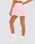 Ballet Pink Layered Tennis Skort