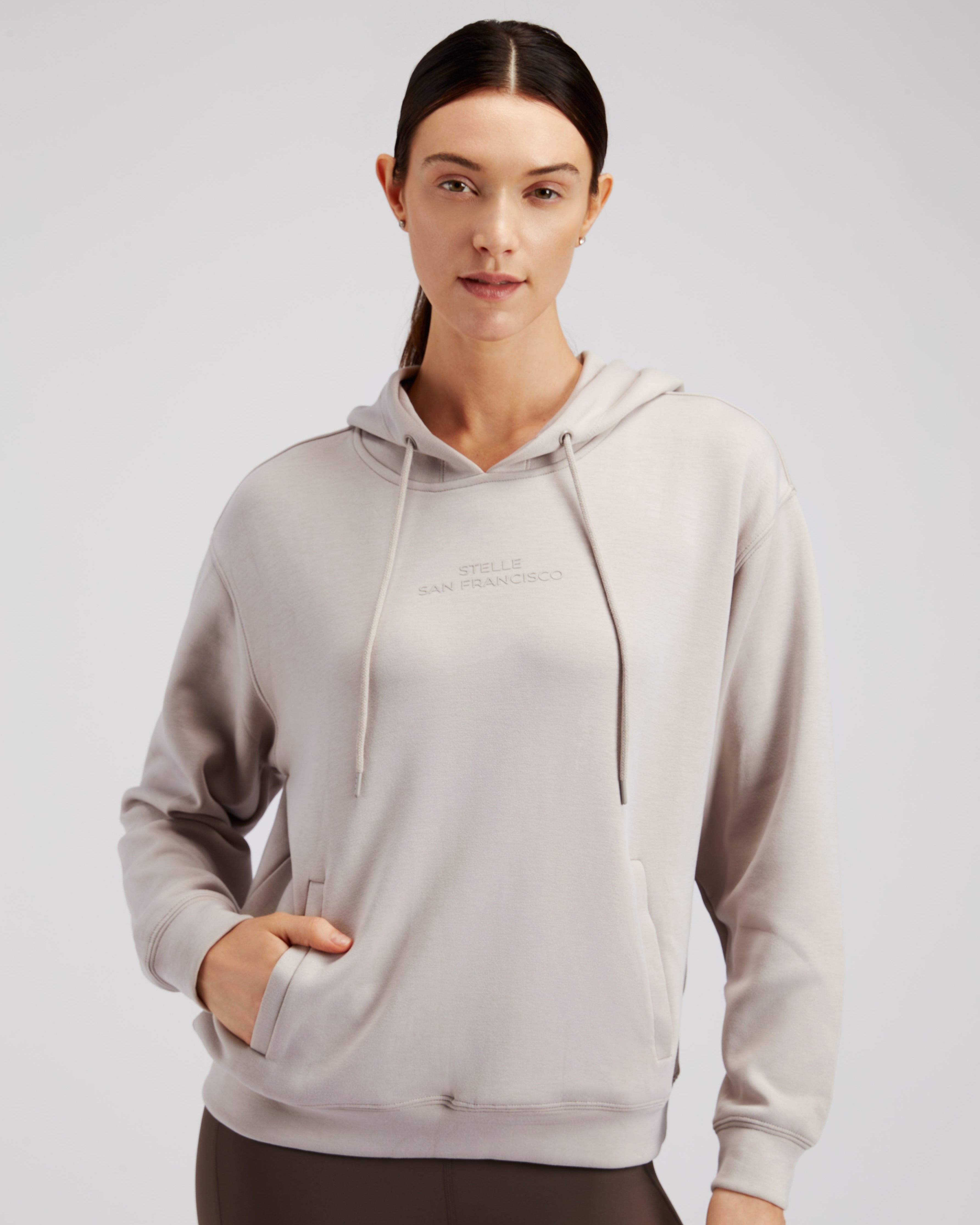Oat Milk Fit Flex Athletic Hoodie