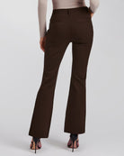 Coffee Women Business Casual Work Pants  | Bootcut