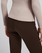 Coffee Women Business Casual Work Pants  | Bootcut
