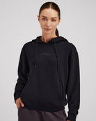 Black Classic-Fit Spacer Hoodie