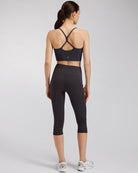 Charcoal DreamComfort Capri Yoga leggings