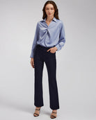 Navy Women Business Casual Work Pants  | Bootcut